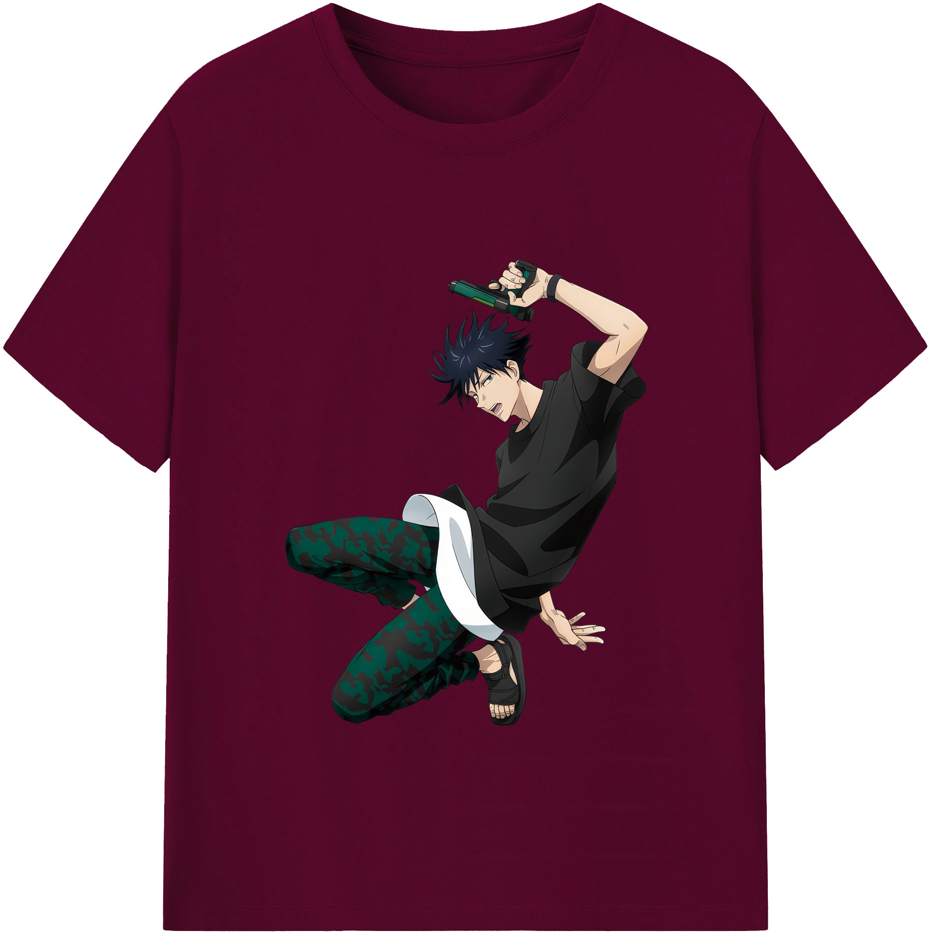 （画像用） 呪術廻戦 Jujutsu Kaisen レディースカジュアルプリントTシャツ（綿100％）